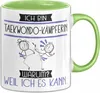 Taekwondo-Kämpferin Tasse Geschenk Ich Bin Produktbild-Vorschau 1