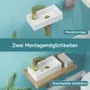 HOROW Design umywalka Umywalka spłukiwana ręcznie Lewy Podgląd zdjęcia produktu 4