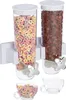 Relaxdays Müslispender doppelt, Wandmontage, für Müsli, Produktbild-Vorschau 1