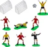 dekora - Fußball Cake Toppers Set mit 7 Spielern und 2 Produktbild-Vorschau 1