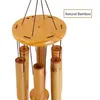 Bambus-Windspiel, Gedenkgeschenk, großes Windspiel aus Holz Produktbild-Vorschau 3