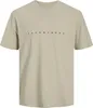 Jack&Jones T-shirt 12234746-MOONBEAM in Mooonbeam color Produktbild-Vorschau 4
