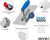 Mivos Zahnglättekelle 6x6 mm - Edelstahl Gezahnt Produktbild-Vorschau 9
