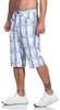 Herren 3/4  Kurze Hose Bermuda Shorts Karo Sommer /  Muster Produktbild-Vorschau 3