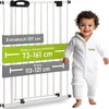 BOMI® Türschutzgitter Extrahoch 73-161 cm | Ohne Bohren | Produktbild-Vorschau 1