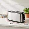 Tostapane Alpina a 4 fette - Macchina per sandwich da 1400 Anteprima dell’immagine prodotto 3