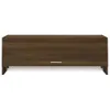 vidaXL Kleiderschrank Braun Eichen-Optik 100x32,5x35 cm Produktbild-Vorschau 2