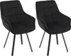 EUGAD 2 x Esszimmerstühle drehbar, bequem modern, mit Produktbild-Vorschau 1
