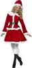 A woman wearing a Santa costume. Anteprima dell’immagine prodotto