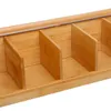 5five Simply Smart Teebox Bambus Kunststoff beige 9,5cm x Produktbild-Vorschau 3