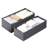 Aufbewahrungsbox Set aus Vliesstoff – faltbarer Schubladen Produktbild-Vorschau 1