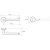 OMEGA WC-Abroller links oder rechts aus Chrom 19x5,5x7 cm Produktbild-Vorschau 5