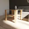 MATKAM Moderner Couchtisch 68x68 cm HOCH EX3, Hochwertiges Produktbild-Vorschau 4