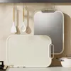 2er-Pack Schneidebretter aus Titan, 2-in-1 Schneidebrett Produktbild-Vorschau 4