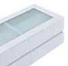 Obývací stolek MODFU, bílý s LED osvětlením, lesklý Náhled obrázku produktu 9