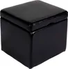 Tabouret Tabouret de rangement Onex, avec couvercle, cuir + Voir les images du produit 1