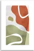 Leinwandbild Abstrakte Boho-Formen 70x100 Feeby Grün bild Produktbild-Vorschau 3