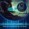 A person wearing a headset, with a close-up inset showing a detail of the headset. Náhled obrázku produktu