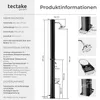 Solární sprcha tectake® Ofanto 35 litrů, s držákem na mýdlo Náhled obrázku produktu 5