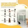 Barrière de sécurité pour chien PawHut, 76-104 cm, barrière Voir les images du produit 9