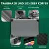 Poker-Set, Pokerkoffer, 400 Chips, 2 Kartendecks, 5 Würfel, Produktbild-Vorschau 6