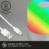 BRILONER ? Mini lampada da tavolo a LED ricaricabile IP44, Anteprima dell’immagine prodotto 5