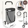 carrello spesa bremermann BRINKUM - capacità 45 L, carrello Anteprima dell’immagine prodotto 7