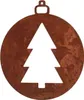 Rostikal Décorations de sapin de Noël 7 cm rouille Voir les images du produit 1