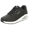Skechers Uno 2  Sneakers Laag - Zwart - Maat 37 Voir les images du produit 16