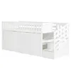 Letto a soppalco Abrihome per bambini 90x200 cm con Anteprima dell’immagine prodotto 7