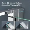 doporro Eck-Duschkabine 90x90x195cm Eckdusche Produktbild-Vorschau 7