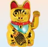 Dekoelement Winkekatze 20 cm gold Produktbild-Vorschau 10