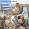 ELONEO Rückenkissen mit abnehmbarer Nackenrolle und Produktbild-Vorschau 11