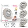 A product collage showing several LED downlights, with packaging details and product specifications. Anteprima dell’immagine prodotto