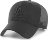 47 Brand Trucker Cap - BRANSON Los Angeles Dodgers schwarz Produktbild-Vorschau 1