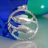 Anhänger 15mm Sternzeichen Fische Silber 925 silber 15mm Produktbild-Vorschau 2