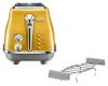 2-Scheiben-Toaster 900 W – Gebäckwärmer – Gelb Produktbild-Vorschau 1