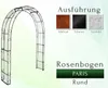 GardenAndPools Rosenbogen Paris Rund B-1,20 m Schwarz Produktbild-Vorschau 16
