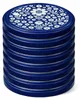 ZAKRĘTKI 10szt Wieczka 82-6 Nakrętki Folk Niebieskie Podgląd zdjęcia produktu 7