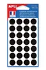 APLI Markierungspunkte Durchmesser: 15 mm rund schwarz 168 Produktbild-Vorschau 1