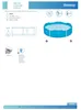 Bestway® My First Frame Pool Ø 152 x 38 cm, blau, rund Produktbild-Vorschau 31