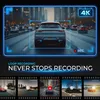 AUTOSKY 4K Dual Dashcam con GPS e WLAN - telecamera Anteprima dell’immagine prodotto 7