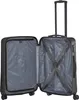 An open black suitcase is shown against a white background. Produktbild-Vorschau