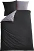 Bettwäsche Set Microsatin »Berlin« BxL 135x200 cm Schwarz Produktbild-Vorschau 3