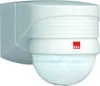 A white motion detector mounted on a wall. Produktbild-Vorschau