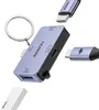 A collage of a USB-C hub and its accessories. Produktbild-Vorschau