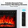 HOMAVO kominek elektryczny z obudową, 23 cale, ogrzewanie Podgląd zdjęcia produktu 5