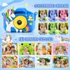 Kinderkamera Einhorn Blau – 20 MP, 1080P HD-Video, 32 GB Produktbild-Vorschau 7