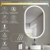 HOKO Badspiegel LED Anti-fog Wandspiegel Oval 60x100 cm+LED Produktbild-Vorschau 3