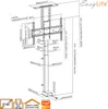 EasyLife - TV Lift/Bodenständer mit Fernbedienung, 37-65 Produktbild-Vorschau 8